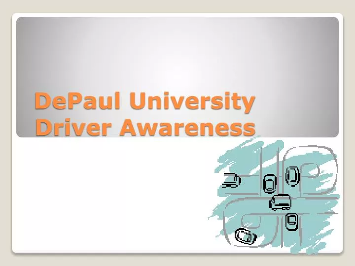 depaul university driver awareness