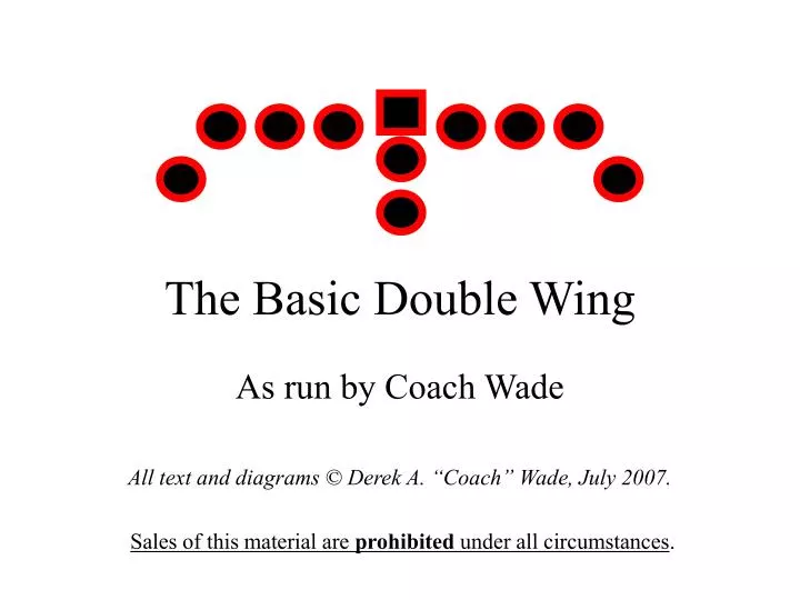 the basic double wing