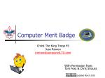 Computer Merit Badge