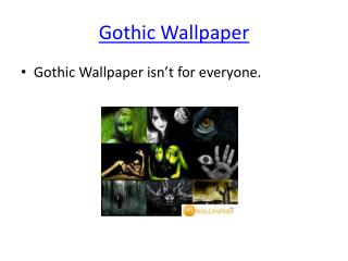 Gothic Wallpaper