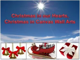 Christmas in our Heart, Christmas in Canvas Wall Arts