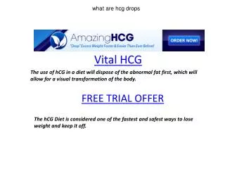 what are hcg drops