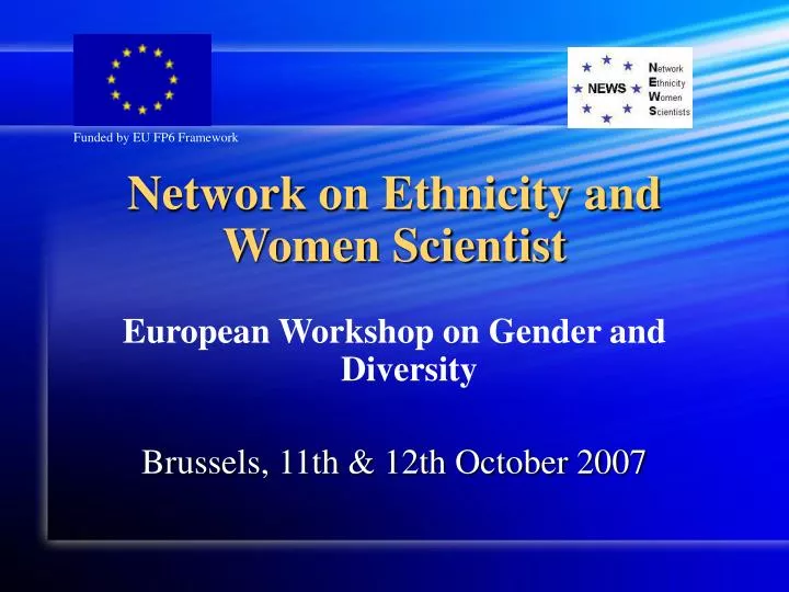 network on ethnicity and women scientist