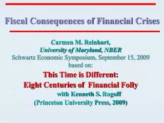 Fiscal Consequences of Financial Crises