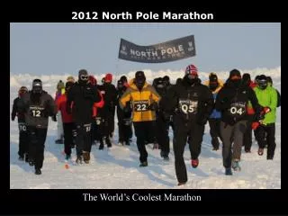 2012 North Pole Marathon