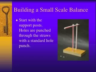 Building a Small Scale Balance