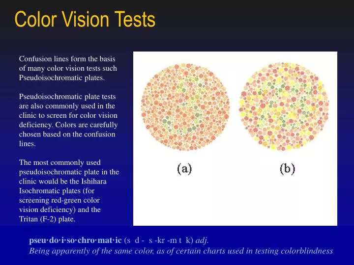 color vision tests