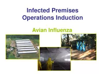 Infected Premises Operations Induction