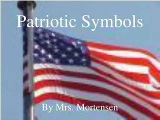 Patriotic Symbols