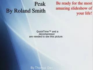 Peak By Roland Smith