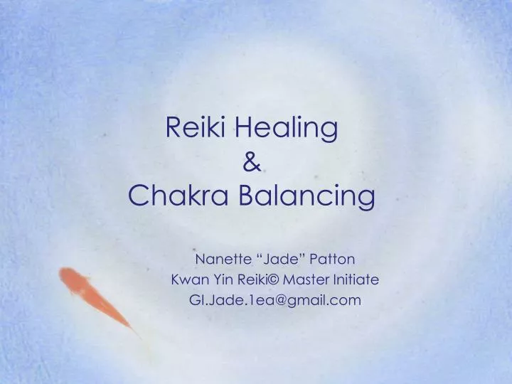 reiki healing chakra balancing