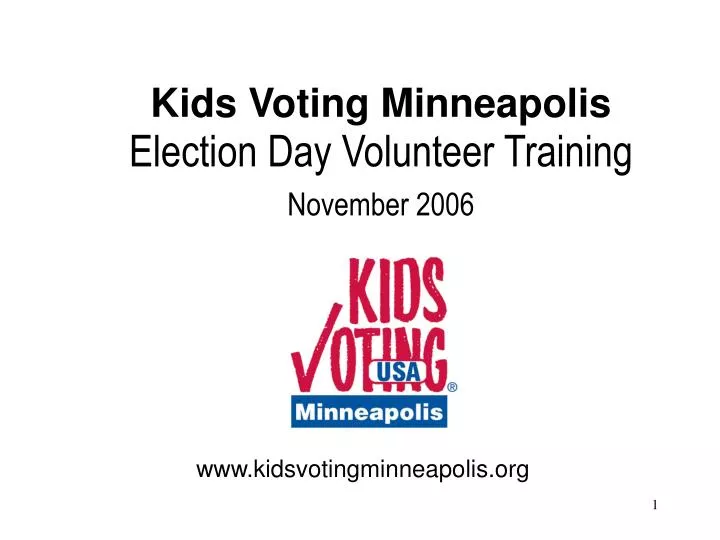 kids voting minneapolis