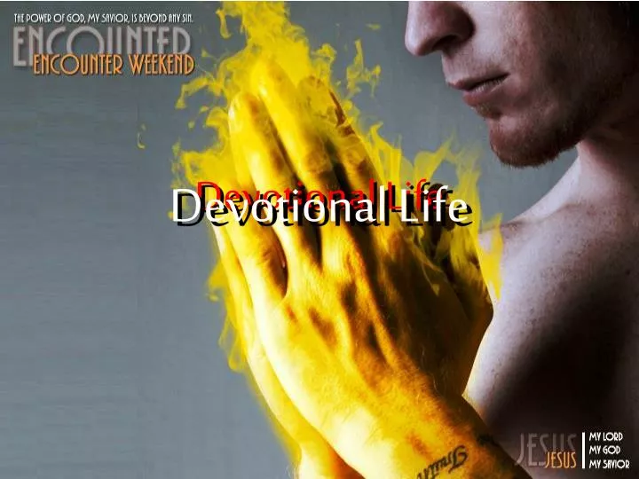 devotional life