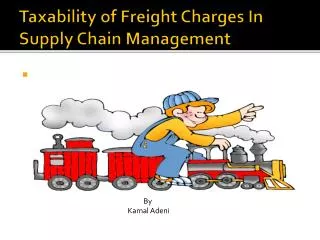 Taxability of Freight charges