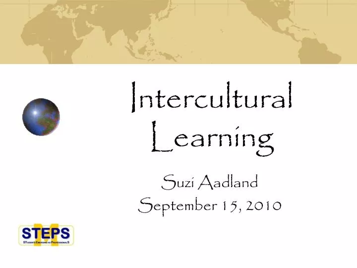 intercultural learning