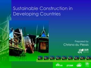Sustainable Construction in Developing Countries