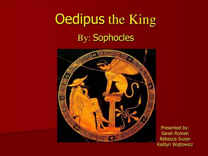 oedipus the king by sophocles