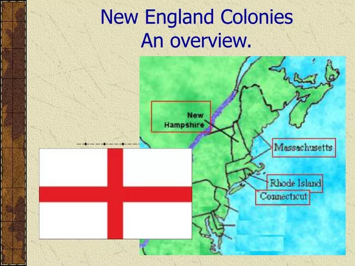 new england colonies an overview