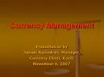 Currency Management - slide 1