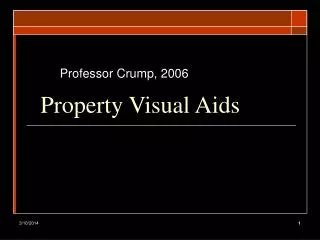 Property Visual Aids