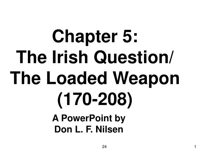chapter 5 the irish question the loaded weapon 170 208