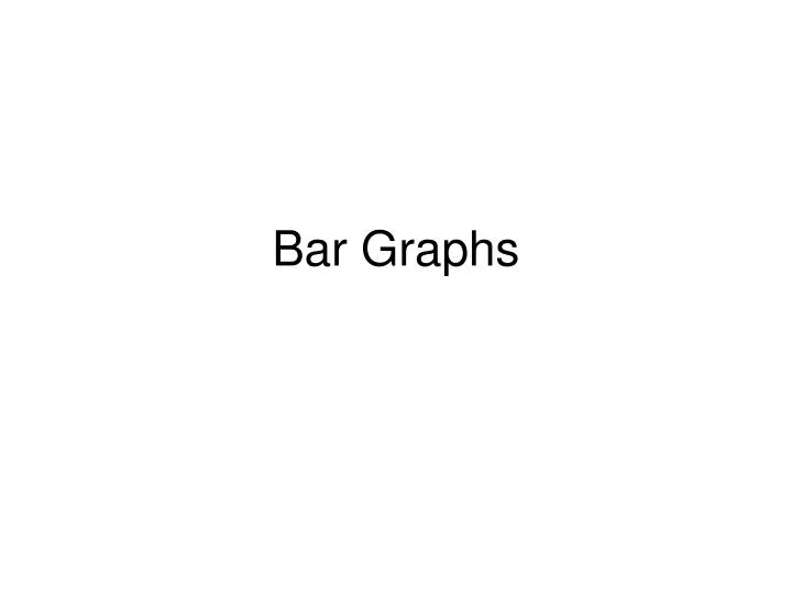 bar graphs
