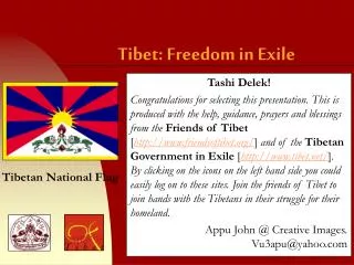 Tibet: Freedom in Exile