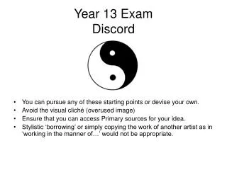 Year 13 Exam Discord