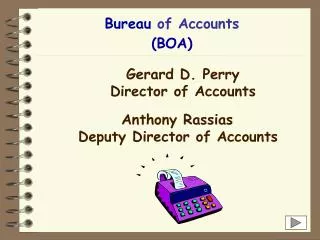 Bureau of Accounts