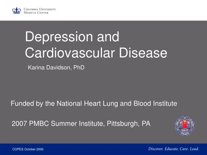 depression and cardiovascular disease