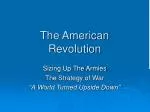 The American Revolution - slide 1