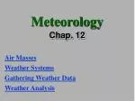 Meteorology - slide 1