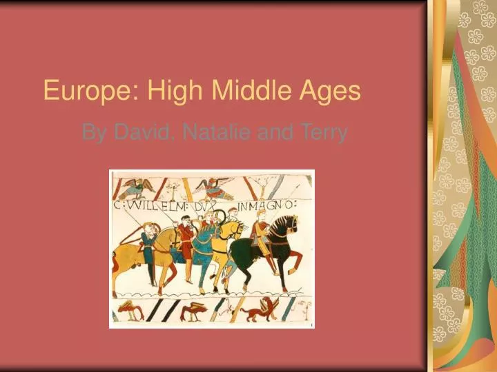 europe high middle ages