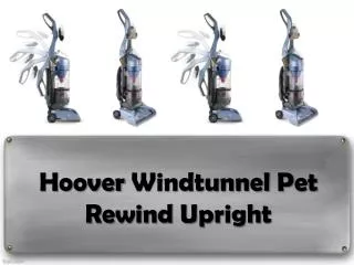 Hoover Windtunnel Pet Rewind Upright Review