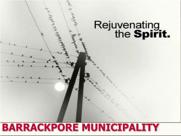 barrackpore municipality