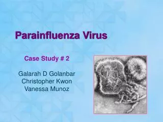 Parainfluenza Virus