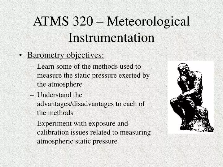 atms 320 meteorological instrumentation