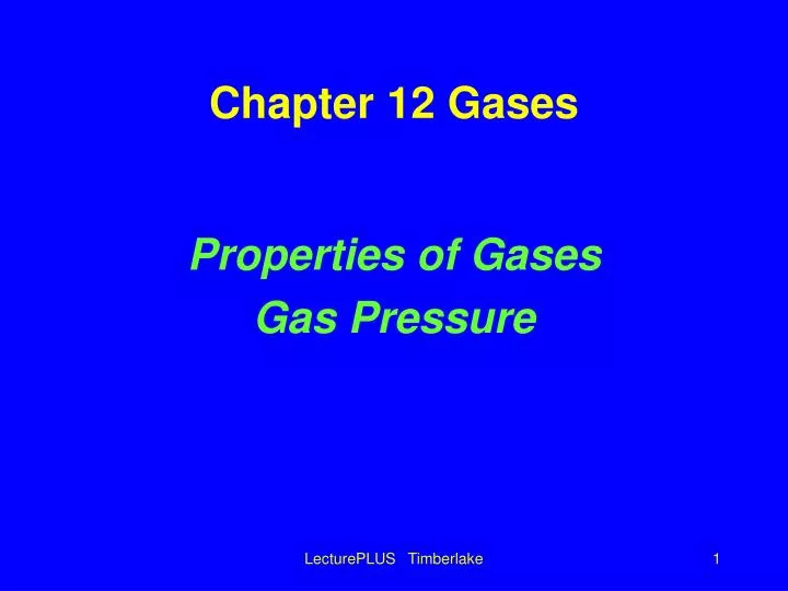 chapter 12 gases