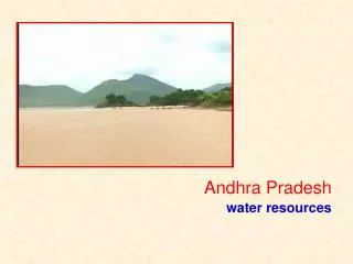 Andhra Pradesh water resources