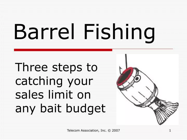 barrel fishing