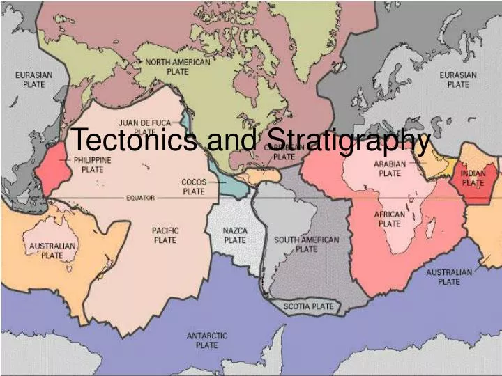 tectonics and stratigraphy