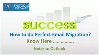 How to do Perfect Notes to Outlook Migration