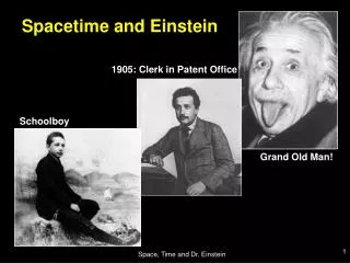 Spacetime and Einstein