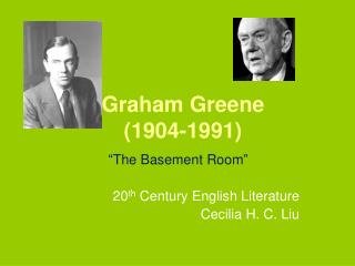 Graham Greene (1904-1991)