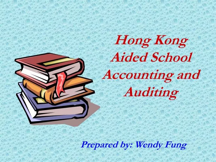 hong kong aided school accounting and auditing