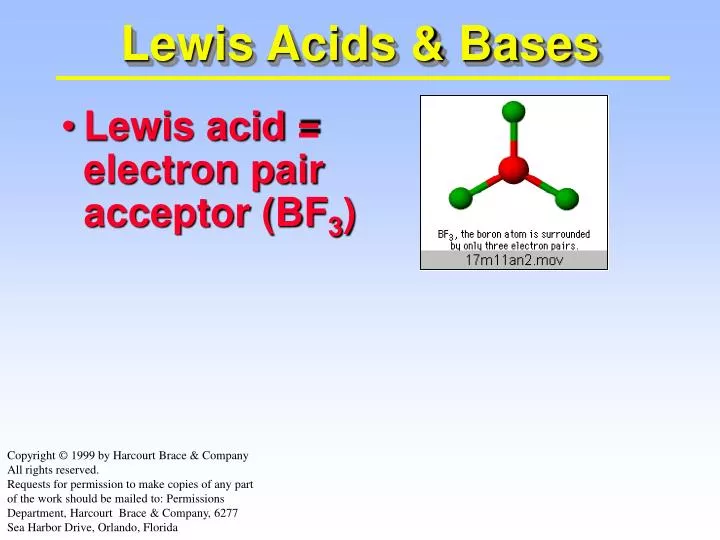 lewis acids bases