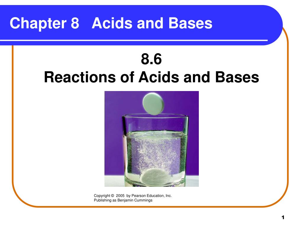 PPT - Chapter 8 Acids and Bases PowerPoint Presentation, free download ...
