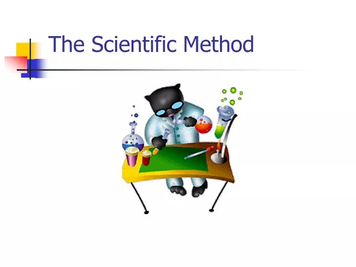 the scientific method