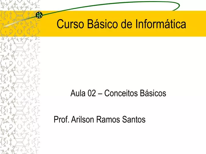 curso b sico de inform tica