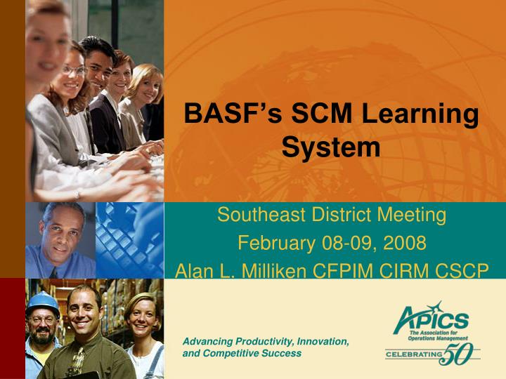 basf s scm learning system